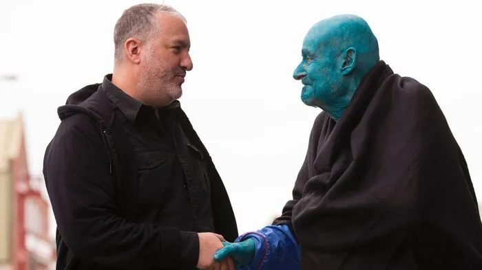 Teilnehmer aus 20 Ländern sind dem Aufruf von Fotografen Spencer Tunick gefolgt und haben vor verschiedenen Wahrzeichen ...