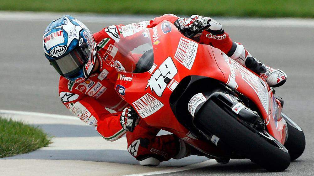 Das war einmal: Nicky Hayden auf der MotoGP-Ducati