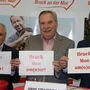 Gerhard Weber, Hans Straßegger und Peter Koch (v.l.) wollen die „Wohlfühlstadt Bruck“ forcieren 