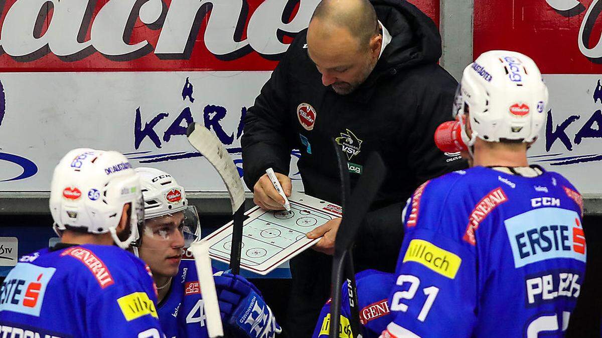 Gerhard Unterluggauer ist nicht mehr VSV-Trainer, bleibt den Adlern aber als Sportmanager erhalten