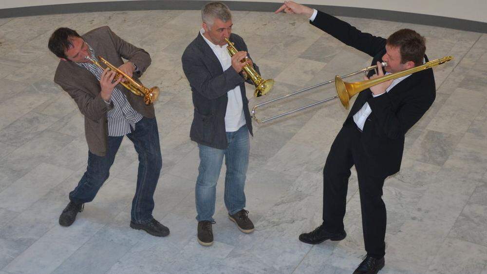 Alfred Lang, Christoph Pfeiffer und Reinhard Summerer gastieren mit ihren Big Bands in Weiz