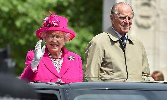 Königin Elizabeth II. und ihr Prinzgemahl Philip 