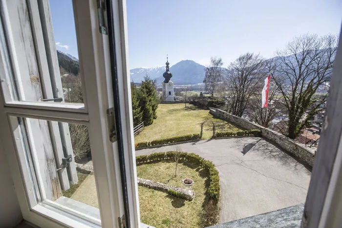 Traumhafter Ausblick in den Park