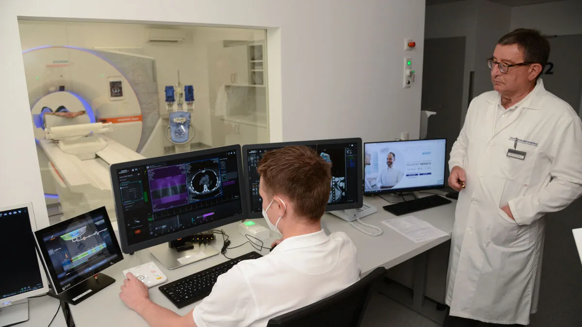 Detaillierte Aufnahme des CT "Naeotom Alpha"