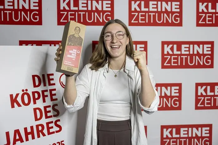 „Junge Talente“: Platz eins für Magdalena Rukavina. Die St. Veiterin spielt für die Österreichische Fußballnationalmannschaft der Frauen. 