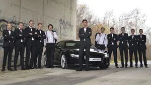 Die Schüler der 5VHMBF haben sich in Schale geworfen