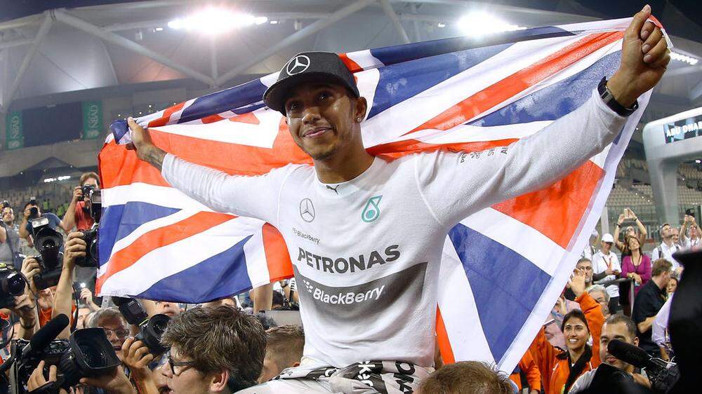 Lewis Hamilton feierte seinen Weltmeistertitel