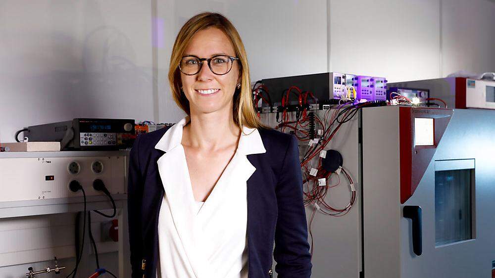 Lisa Mitterhuber beschäftigt sich in ihrer Dissertation mit dem Wärmepfad bei Elektronikbauteilen