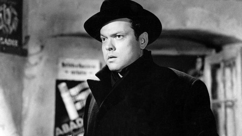 Orson Welles als &quot;Harry Lime&quot; in &quot;Der dritte Mann&quot;
