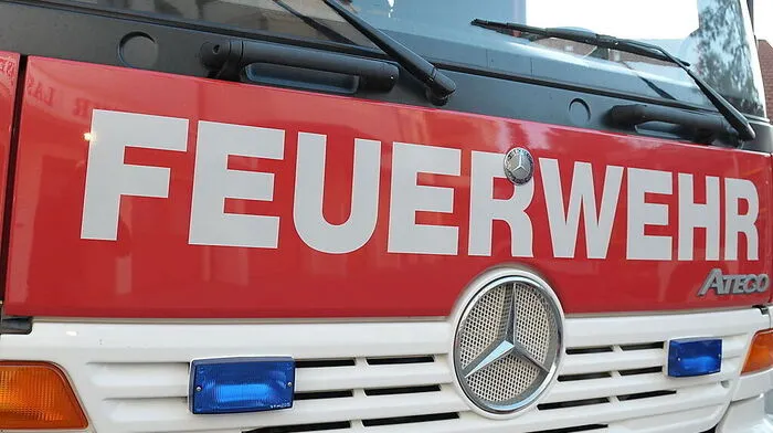 Die Feuerwehr Berndorf rückte aus