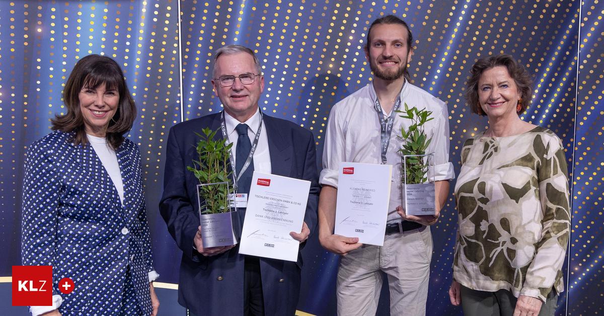 Völkermarkter Lehrling bei Gala ausgezeichnet