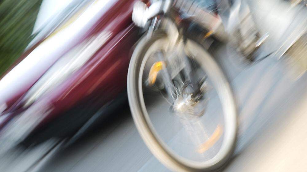 Der verletzte Radfahrer wurde ins LKH Oberwart geflogen