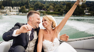 Traumhochzeit am Wörthersee vor mittlerweile fünf Jahren: Ivana und Thomas Schneeberger.