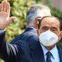 Rätselraten um den Gesundheitszustand von Silvio Berlusconi
