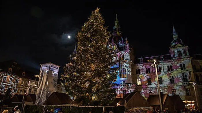 So strahlte der Grazer Hauptplatz im Vorjahr