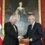 LH Hermann Schützenhöfer bei Bundespräsident Alexander Van der Bellen