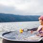 Am Millstätter See besteht die Möglichkeit, Eis- oder Kaltzubaden