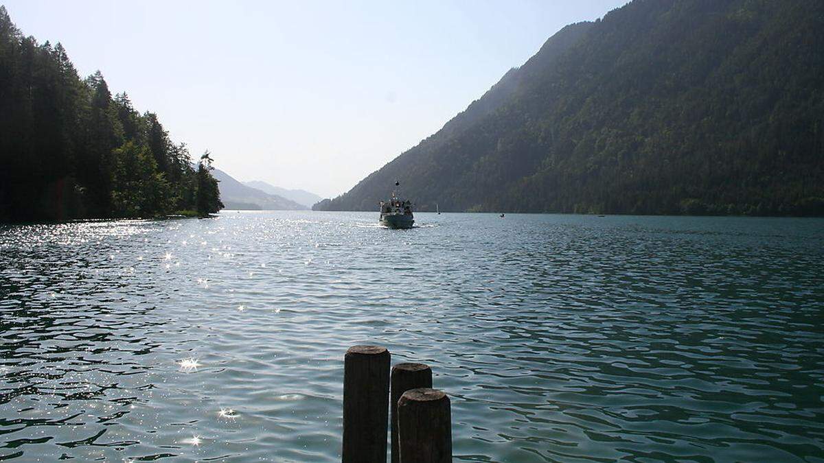 Am Weißensee ging am Sonntag ein Urlauber unter