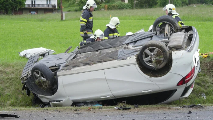 Bilder von der Unfallstelle.
