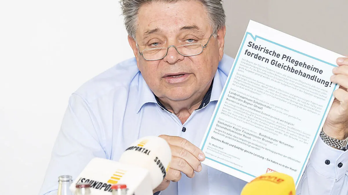 Martin Hoff (WKO) mit Forderungen