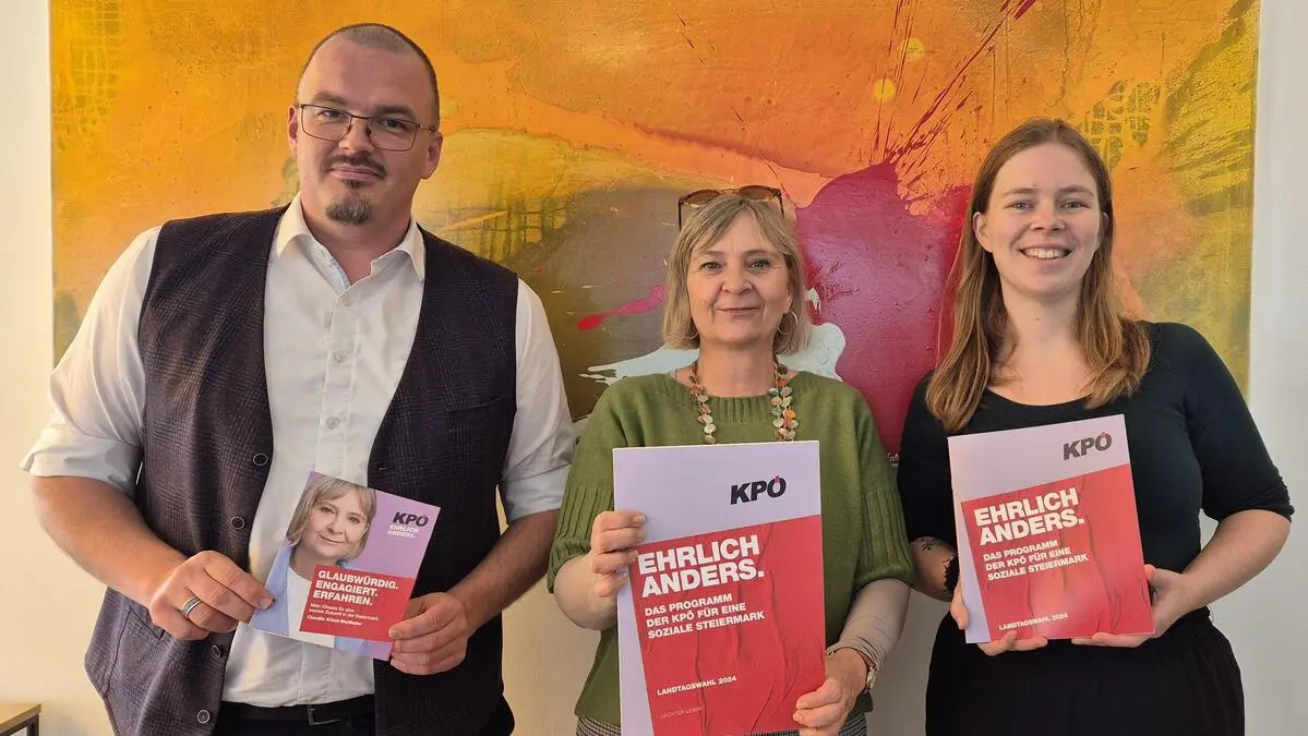 Jakob Matscheko, Claudia Klimt-Weithaler und Michaela Lang