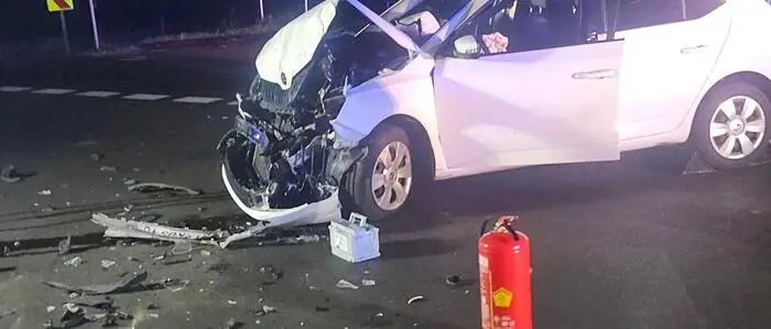 Bei dem Unfall wurde laut Feuerwehrangaben niemand ernsthaft verletzt