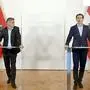Die Koalitionspartner Kurz und Kogler