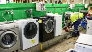 Die „Geräte-Retter-Prämie“ macht etwa die Reparatur von Waschmaschinen billiger