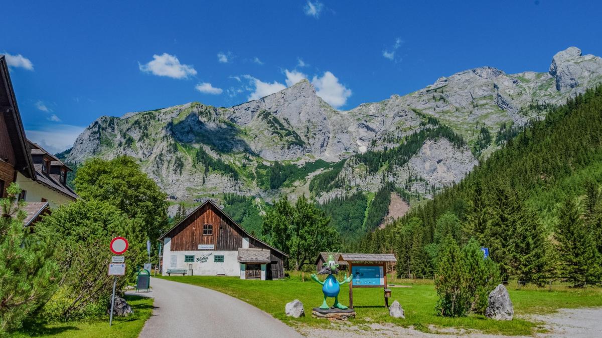 Der Bodenbauer in St. Ilgen ist für viele Wanderer der Startpunkt für einen Ausflug auf die Höhen des Hochschwabgebirges