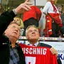 Sepp Puschnig (links) schaffte es bis in die Hall of Fame in Nordamerika