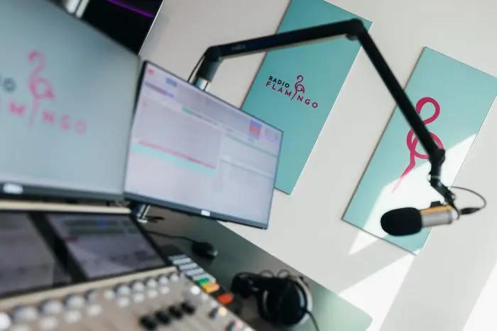 Das Studio des neuen Radios in Graz