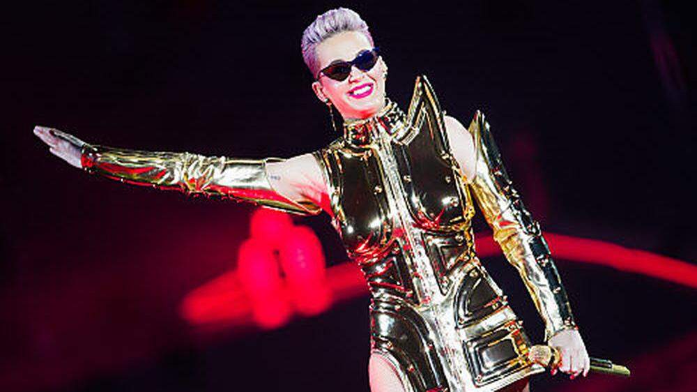 Katy Perry lieferte in Wien viel Show