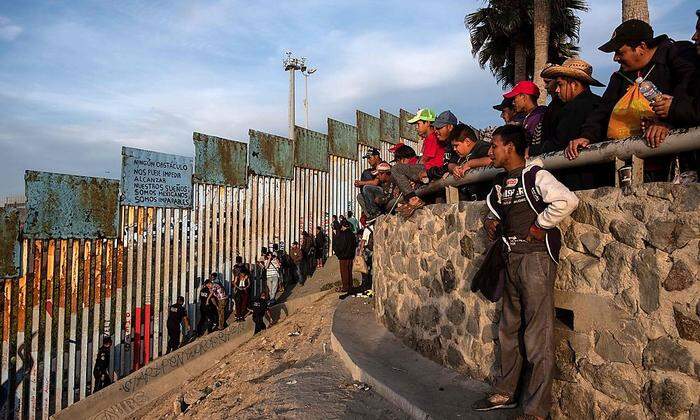 Grenze in Tijuana