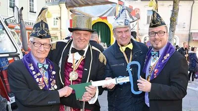 Umzug am Dienstag in der Tiebelstadt 