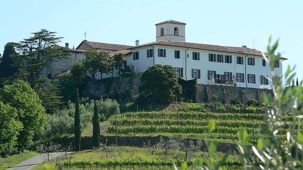 Das idyllisch gelegene Kloster in Abbazia di Rosazzo ist Tagungsort des Uni-Clubs