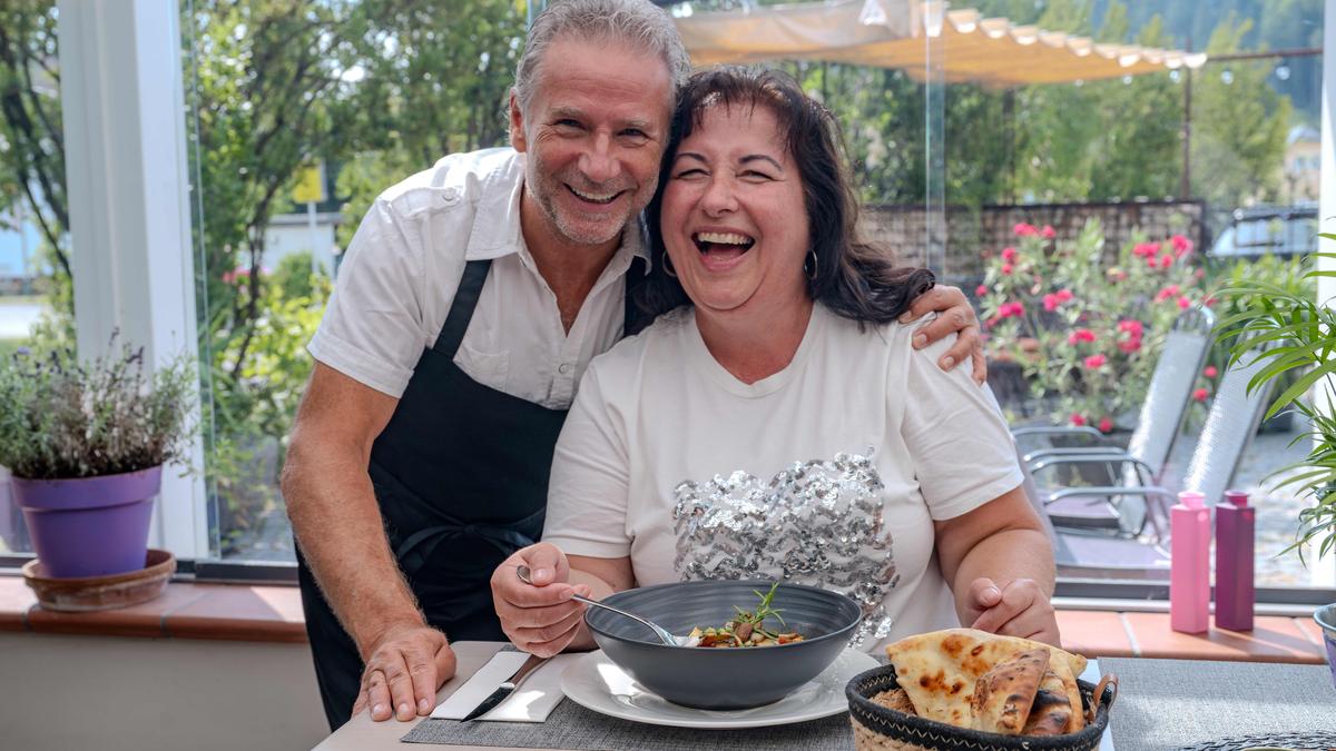 Gottfried Würcher mit Renate Zierler