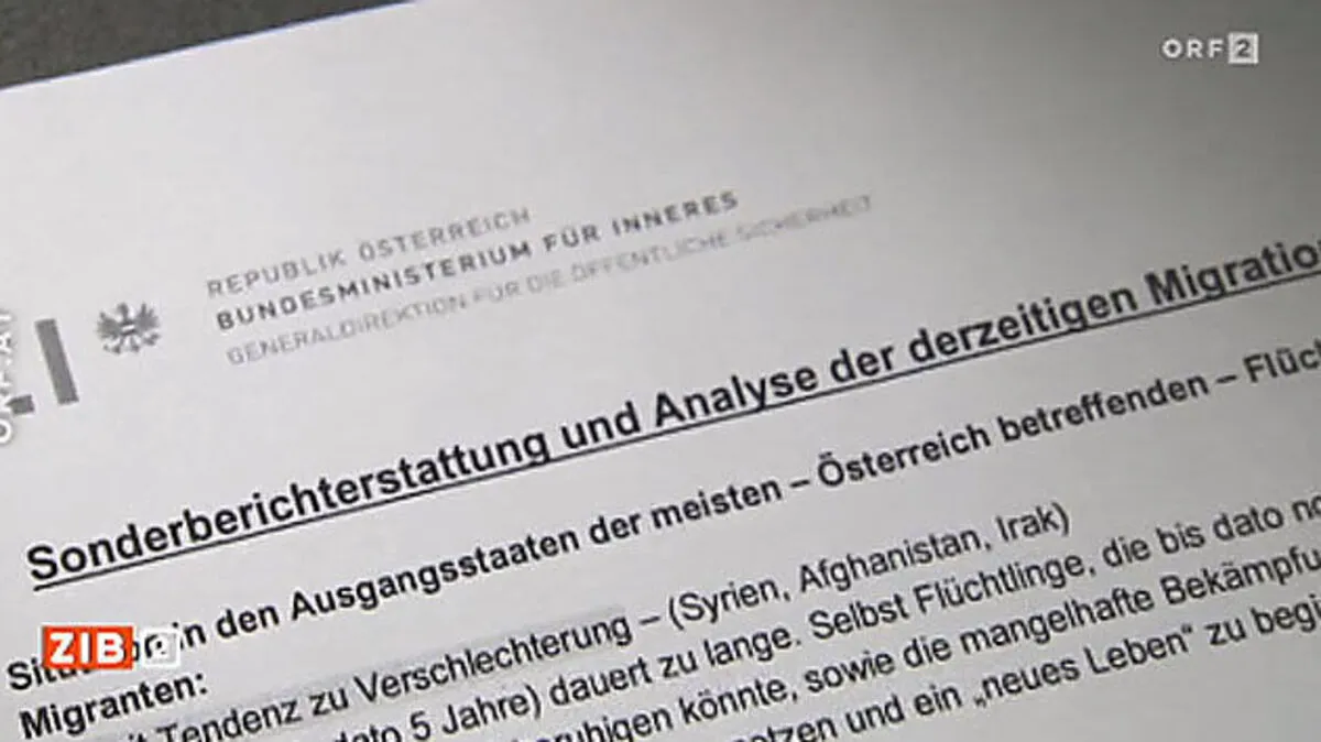 Der ORF berichtete in der ZiB 2