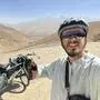 Jan Ritter aus Gleisdorf radelte durch den 3000 Meter hohen Gebirgspass in Zentralafghanistan bei seiner neunmonatigen Radtour
