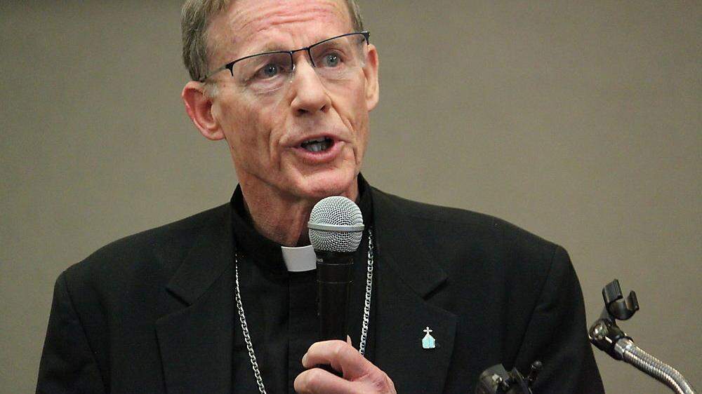 John Wester, Erzbischof der Erzdiözese Santa Fe, gab die geplante Insolvenz bekannt 