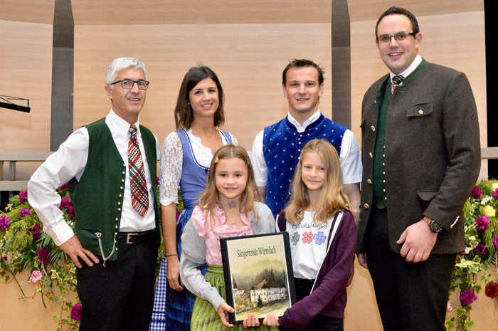 Gerd und Anna-Maria Zebedin, Jakob Gastinger und Stephan Dollinger. Vorne: Valentina Sagmeister und Hanna Drumbl