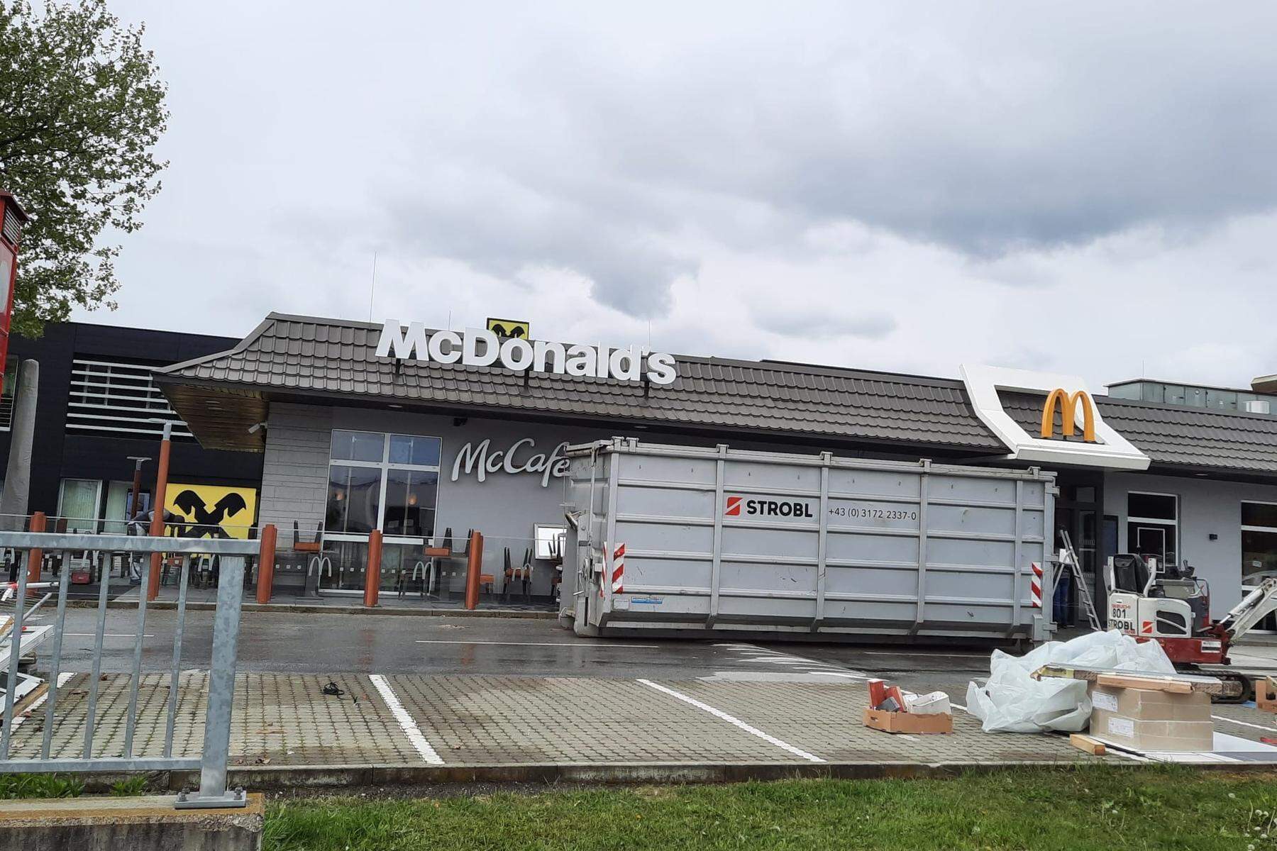 In Weiz: Mehr als eine Million Euro investiert: McDonald's sperrt am Freitag auf
