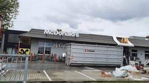 Der Weizer McDonald's steht kurz vor der Neueröffnung