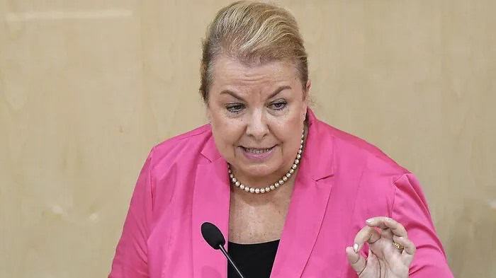 Ex-Ministerin Hartinger-Klein: Sprach immer nur von "Patientenmilliarde", nicht von den Kosten,  die fast die Hälfte dieser Milliarde betragen