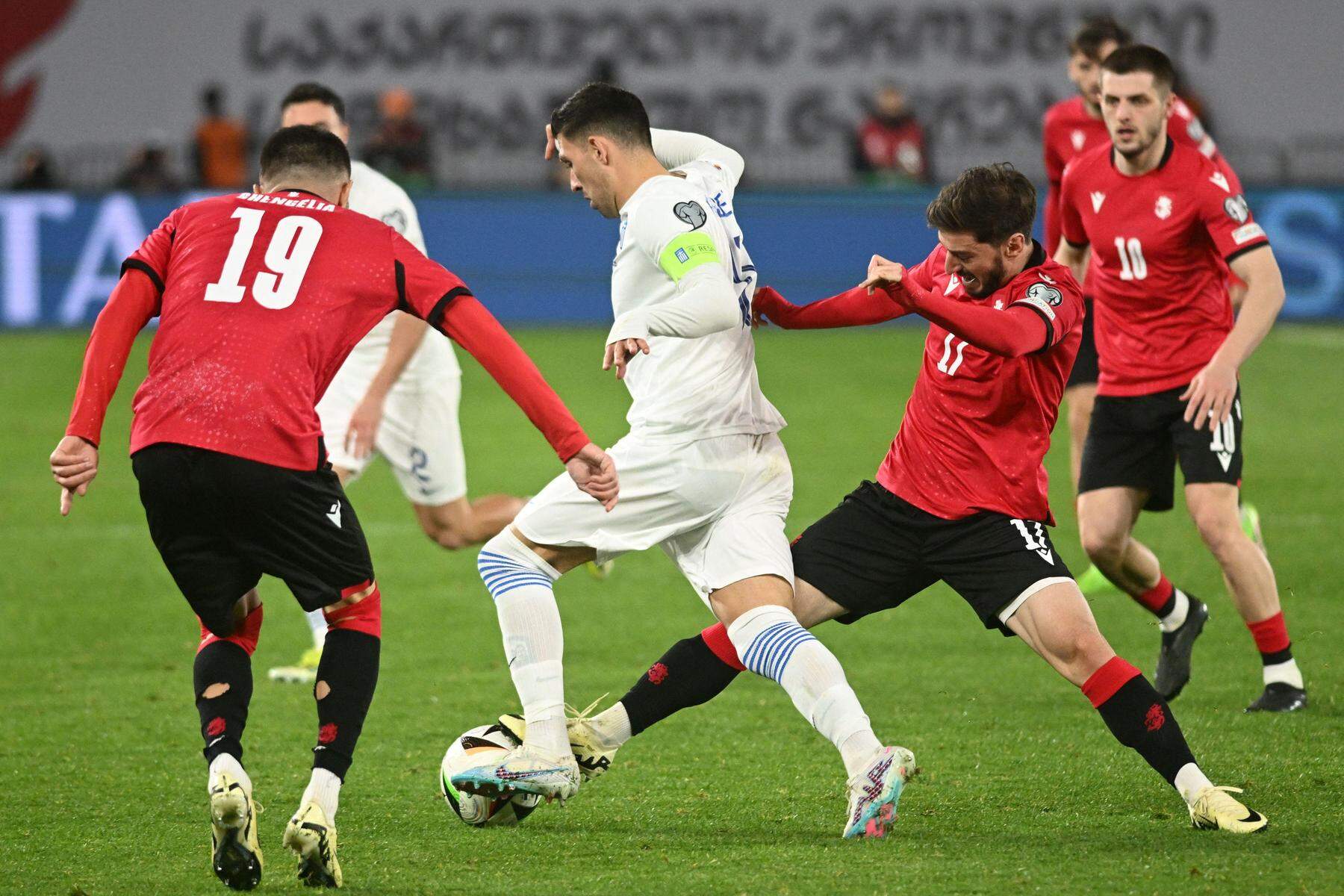 EM-Qualifiaktion: Sturms Otar Kiteishvili hat sich mit Georgien für die Euro qualifiziert