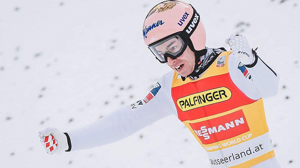 Stefan Kraft siegte in Lahti