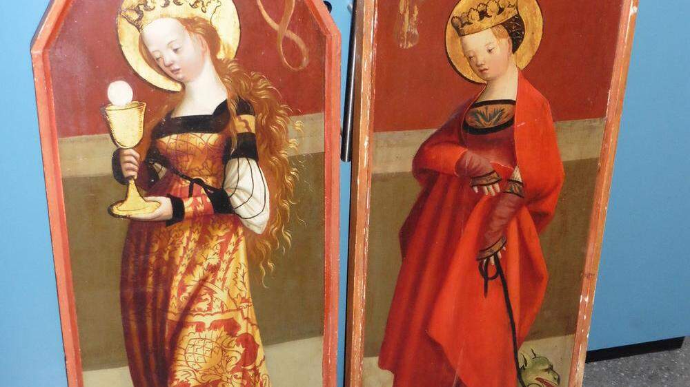 Konnten von Carabinieri sichergestellt werden: Altarbilder aus Bad St. Leonhard