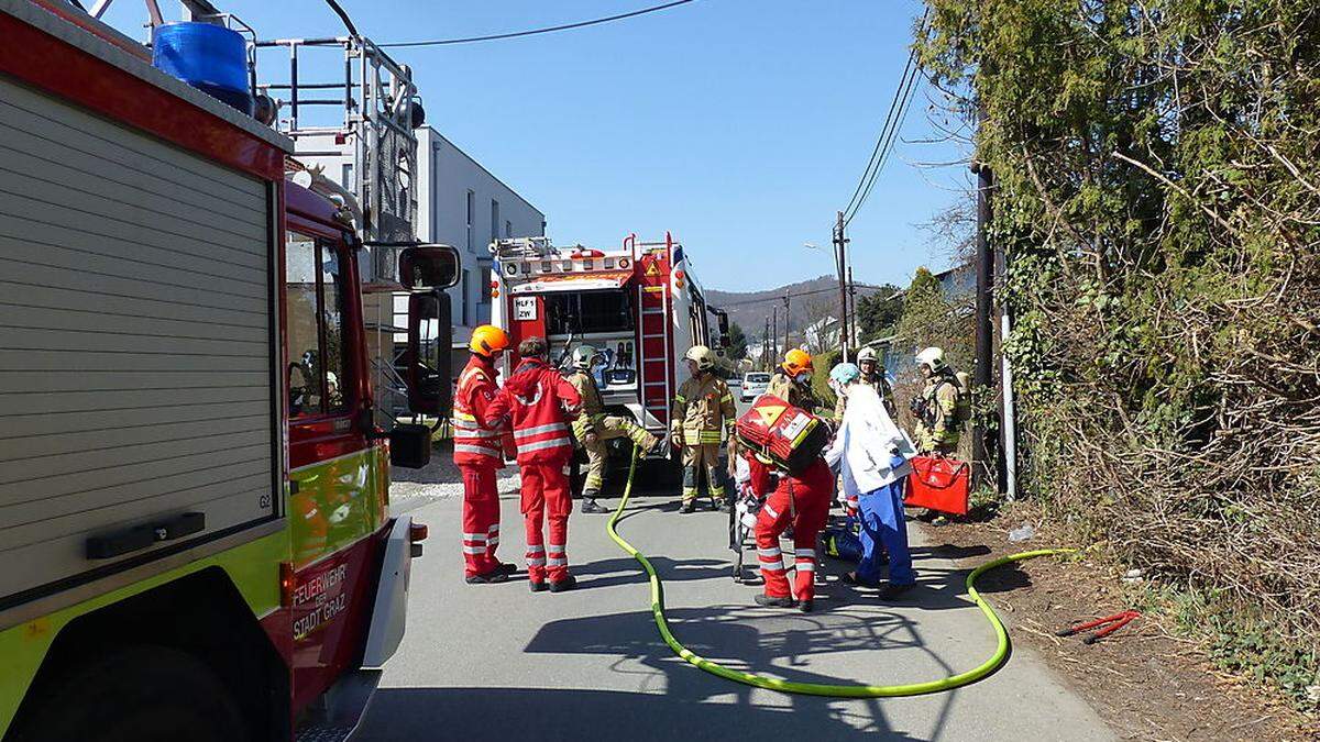 Brandeinsatz in Graz