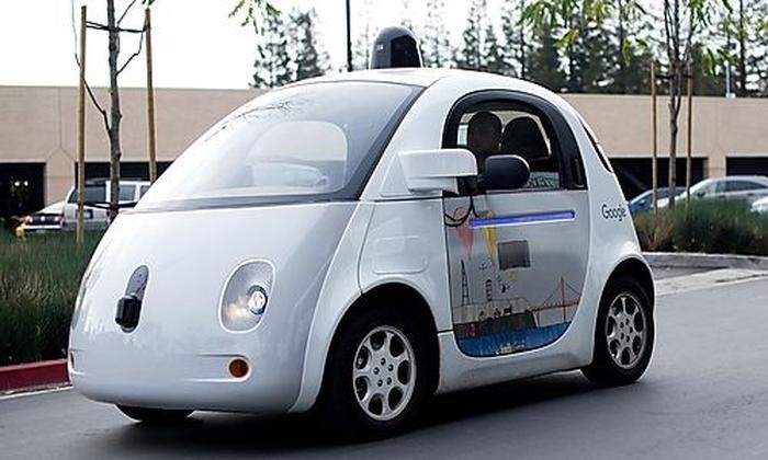Googles Auto hat weder Lenkrad noch Pedale