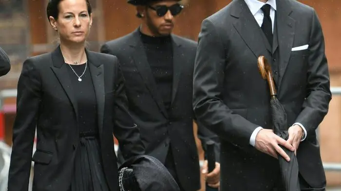 Birgit Lauda, Lewis Hamilton und Toto Wolff