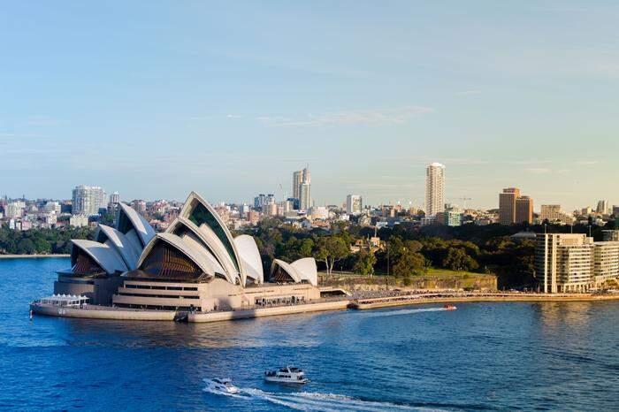 Das Opernhaus in Sydney aus der Feder von Jørn Utzon
